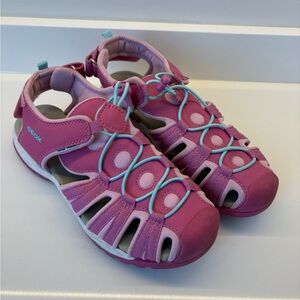 Geox Kids Pink Sport Sandals | Waterproof Breathable | EU 38 / US 5.5